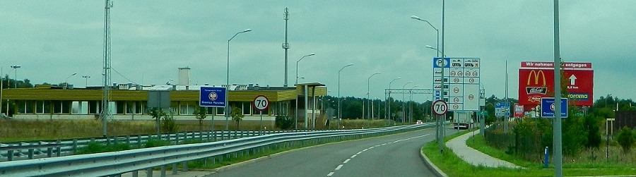 Crossing the border into Poland